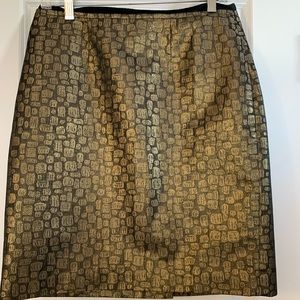 Ann Taylor LOFT taffeta skirt